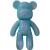 Алмазная мозаика на фигурке Blue bear Draw me! 156-DB008